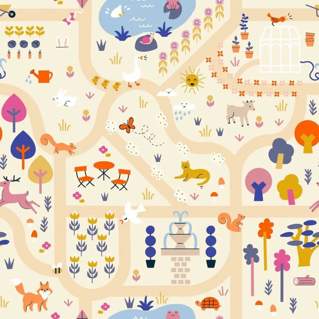 Woodland Park fabric design by Rashida Coleman-Hale