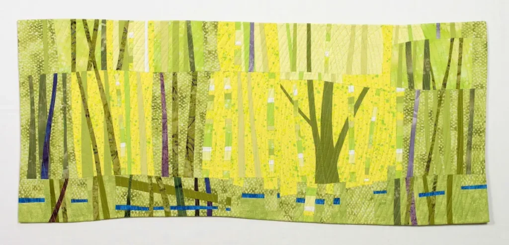 That Light fiber art by Lee McLean