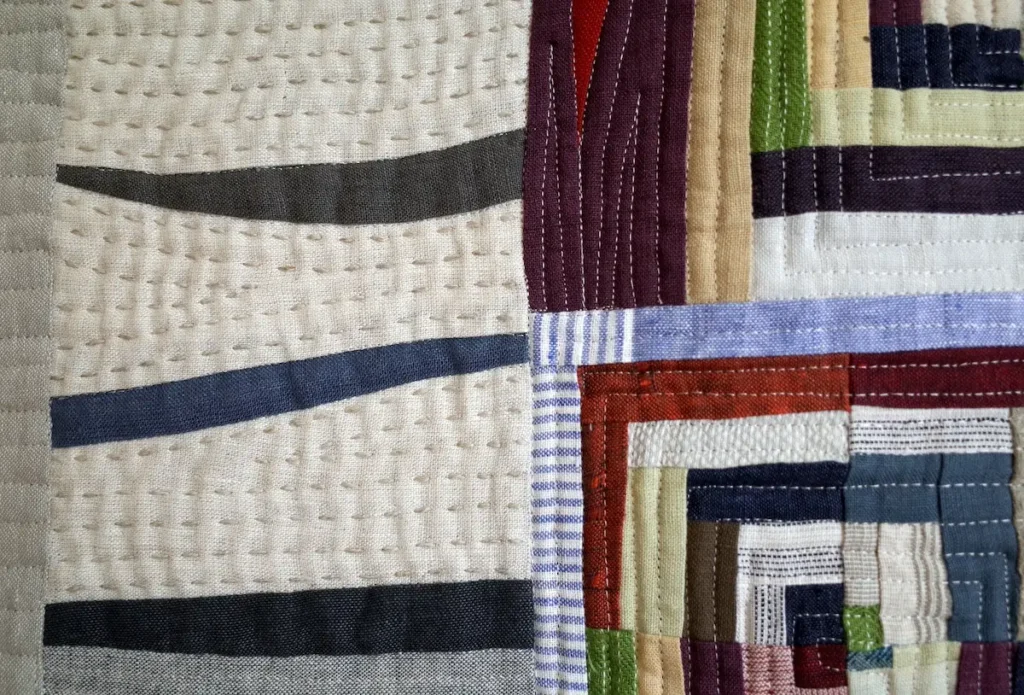 Song of Linen detail by Maryte Collard