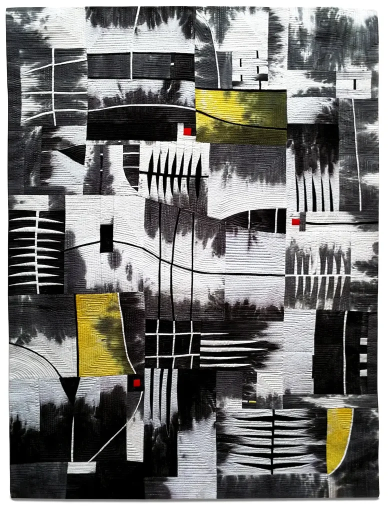 Three Red Dots by Maryte Collard