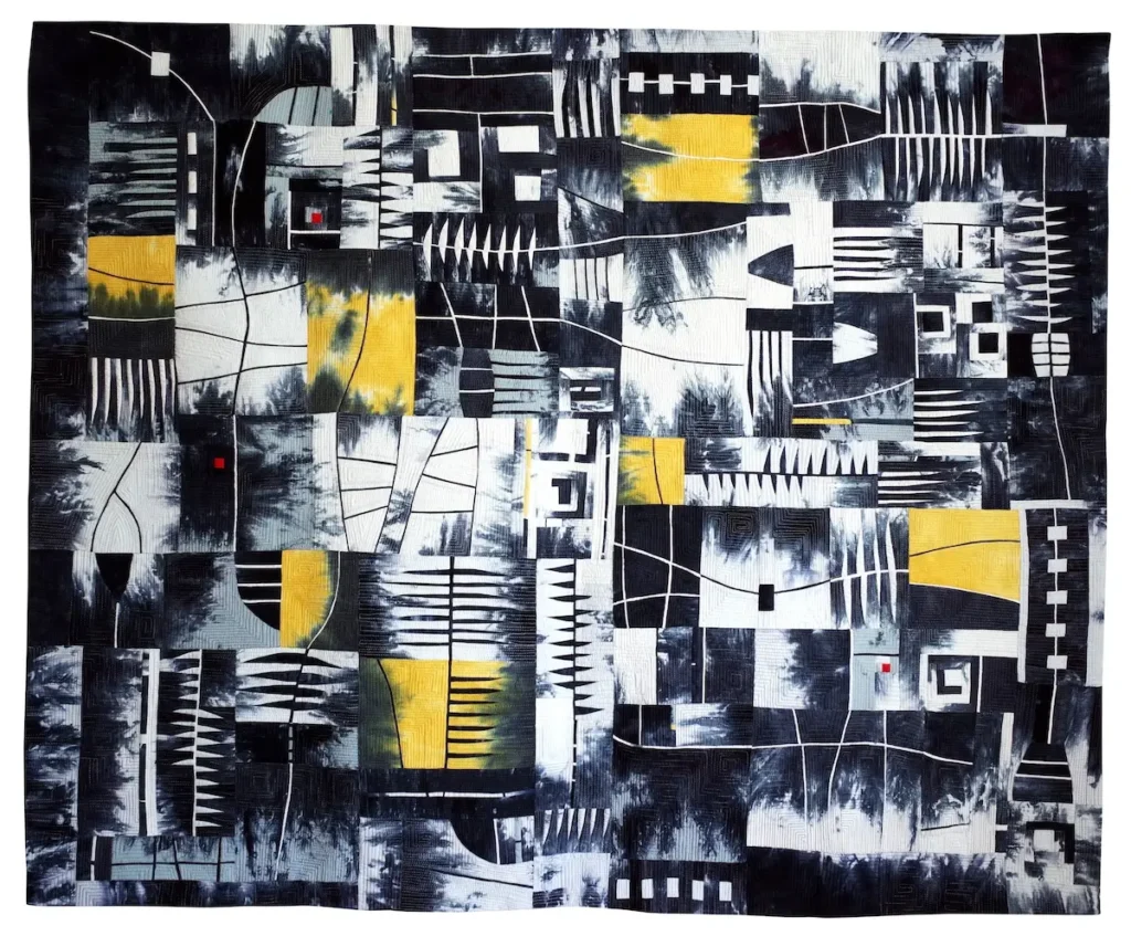 Three Red Dots by Maryte Collard