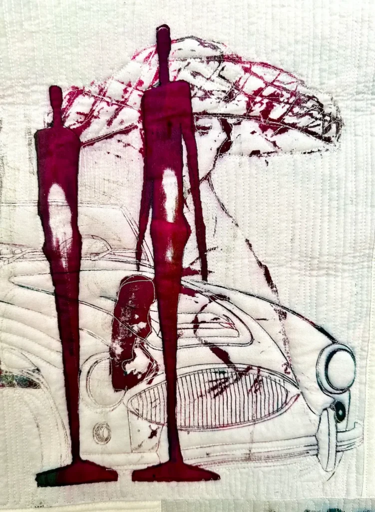 The WEF Extras detail for Quilt National 2024 by Regula Affolter