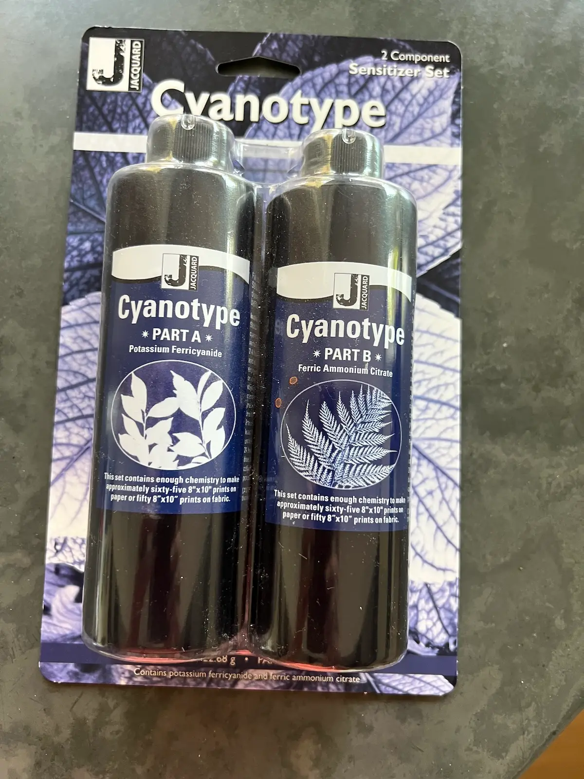Jacquard cyanotype product image