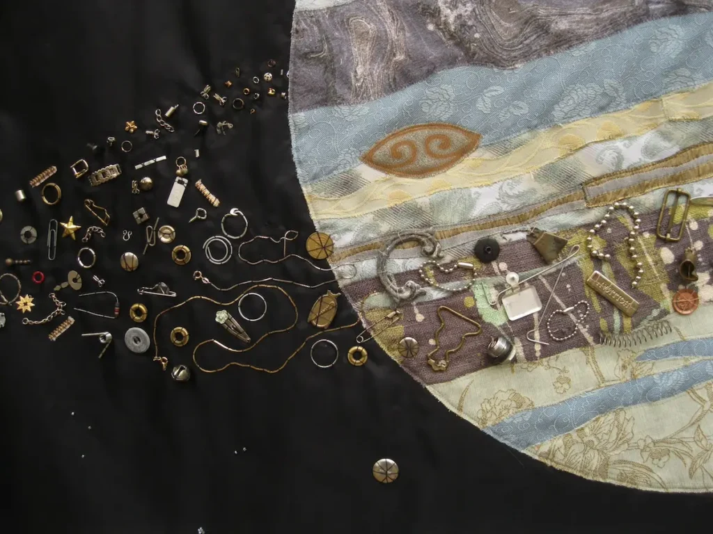 Detail of Gas Giant by Ann Wasserman