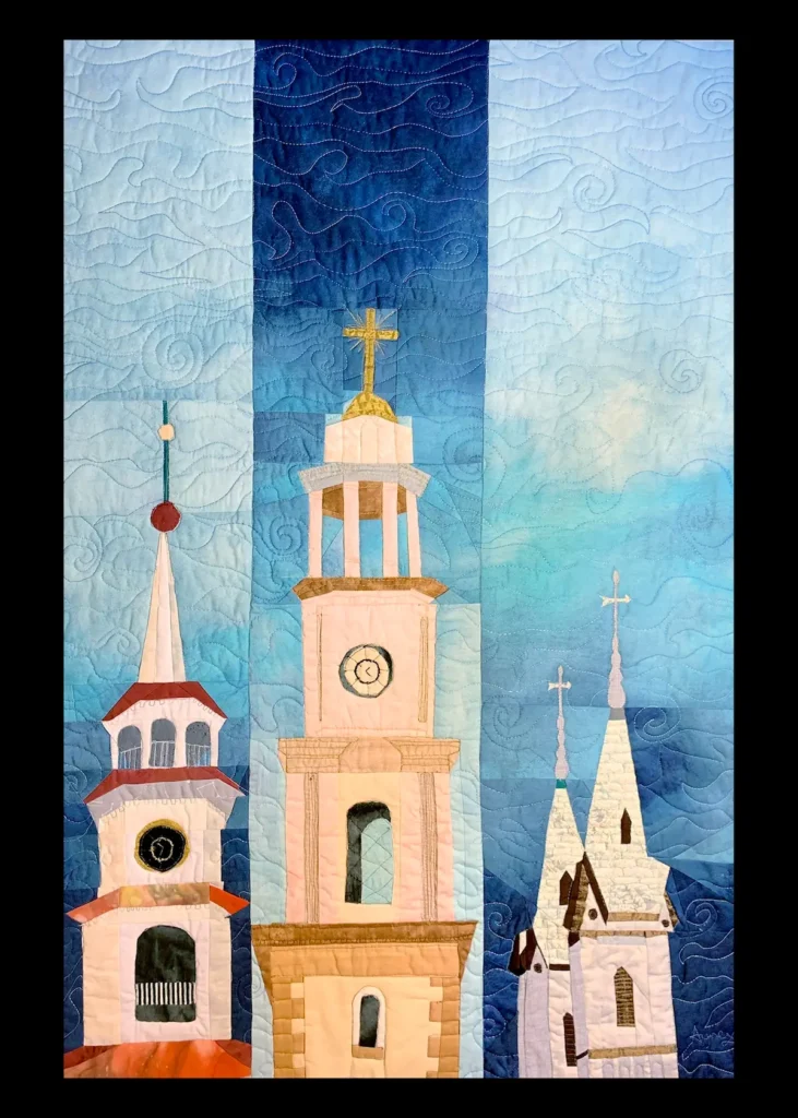 Frederick Spires fiber art by Aynex Mercado