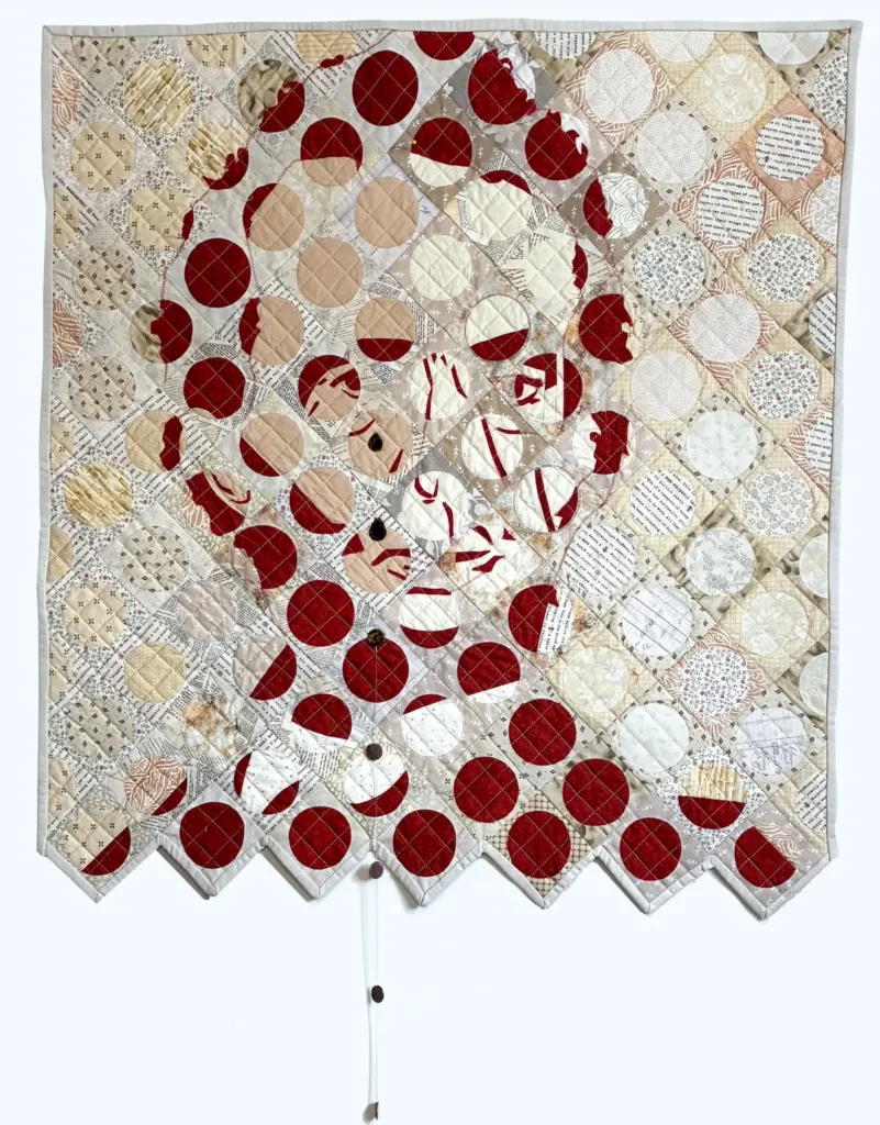 What Are We Losing fiber art by Aynex Mercado