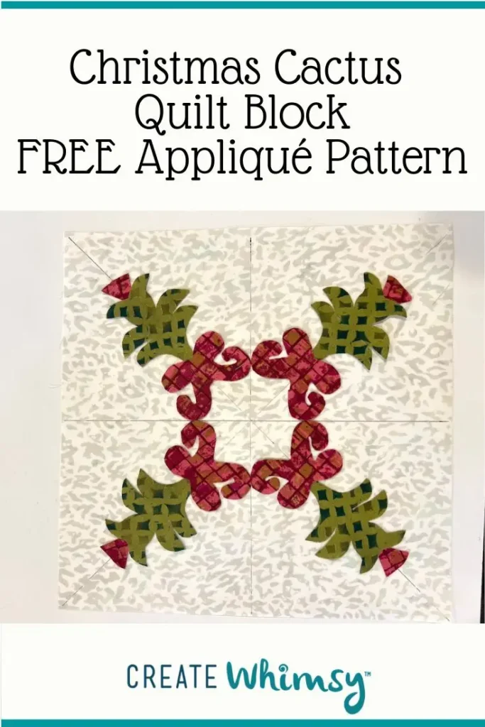 Christmas Cactus Pinterest Image 1