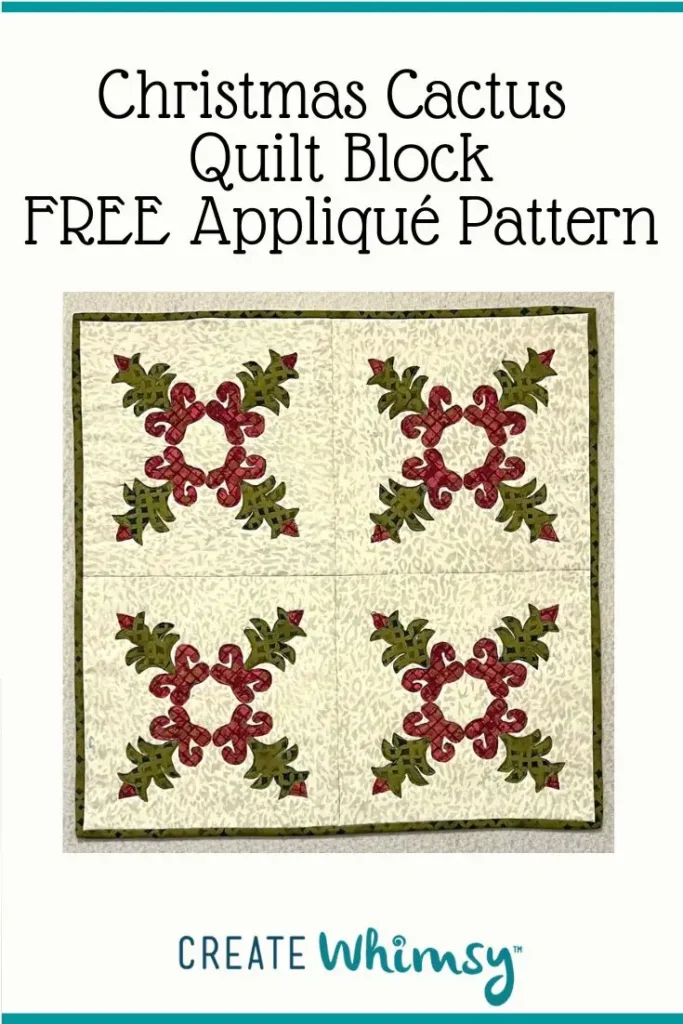 Christmas Cactus Pinterest Image 2