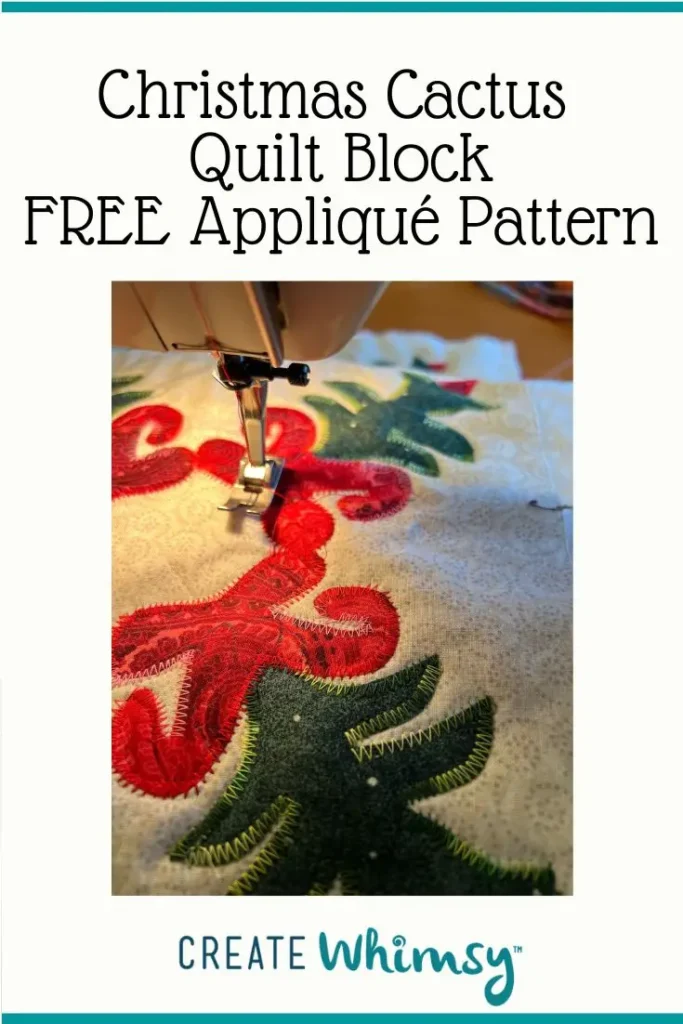 Christmas Cactus Pinterest image 2