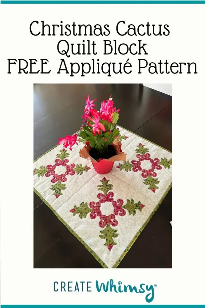 Christmas Cactus Pinterest Image 3