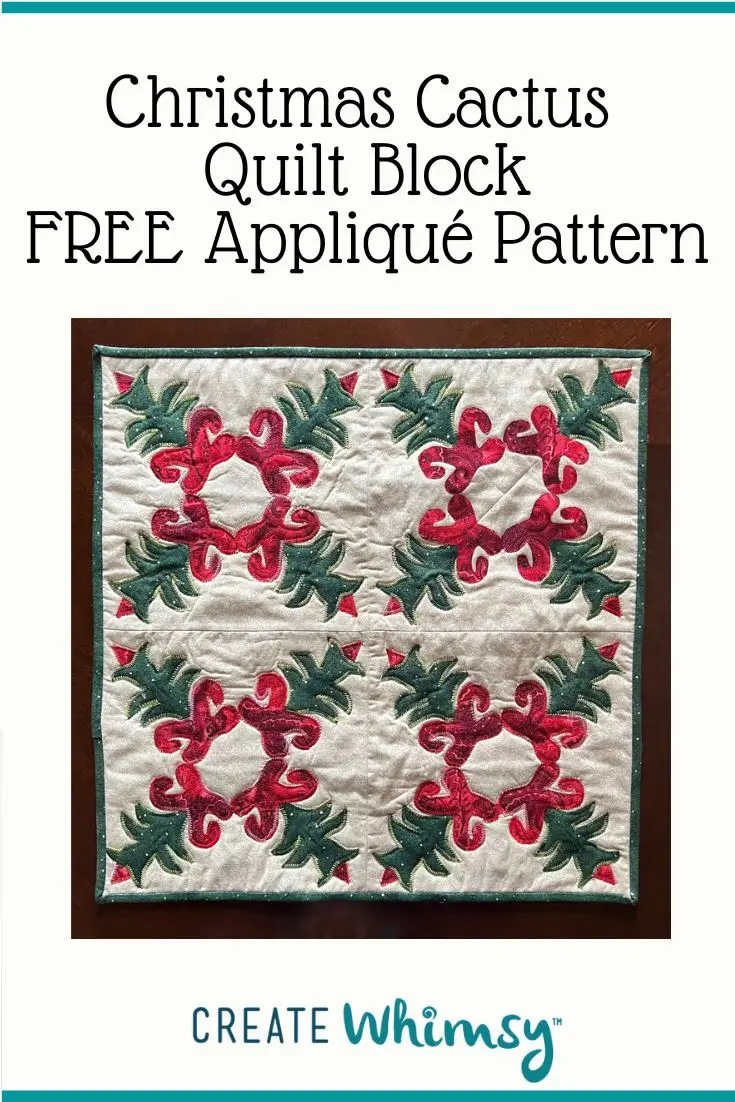 Christmas Cactus Pinterest image 4