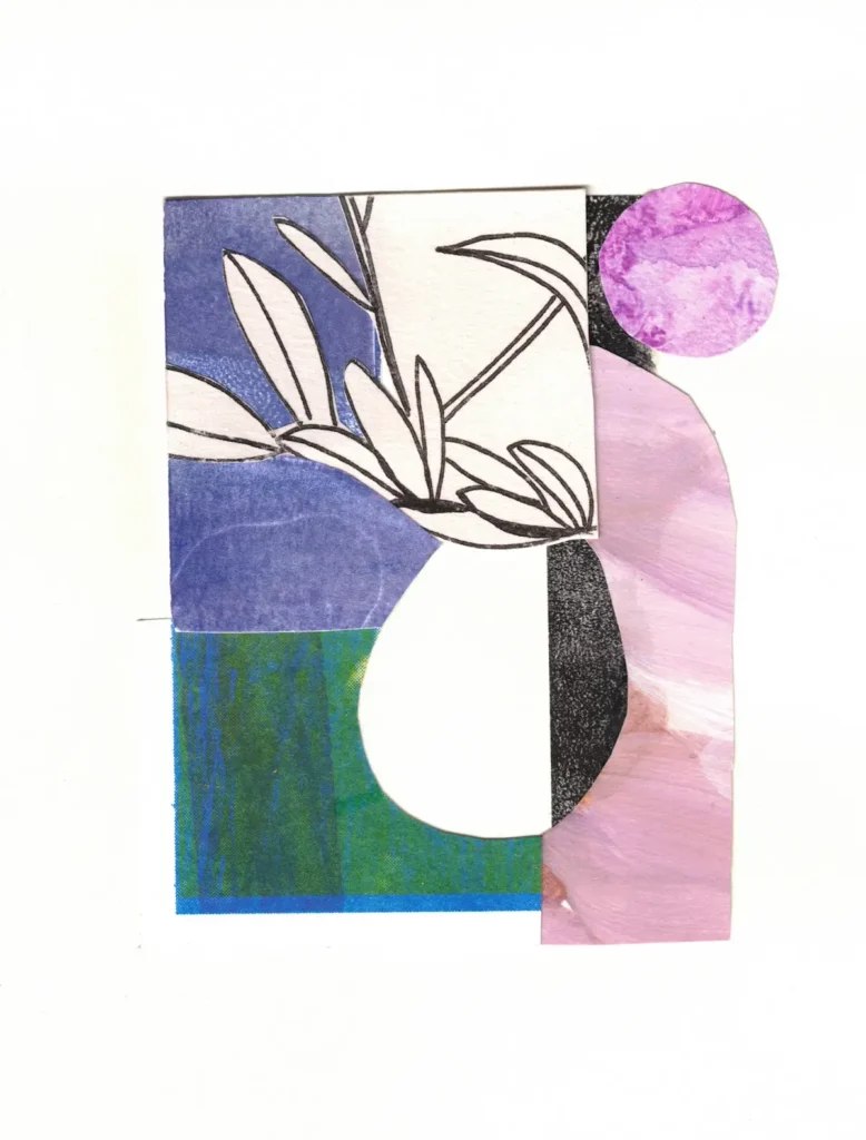 5 pieces collage by Erin McCluskey Wheeler