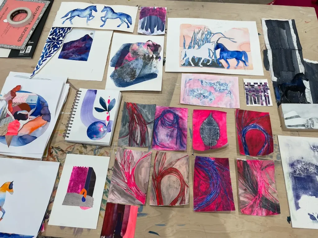 Work in progress by Erin McCluskey Wheeler