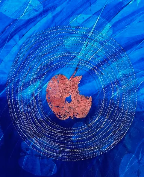 Detail of An Apple a Day by Gunnel Hag