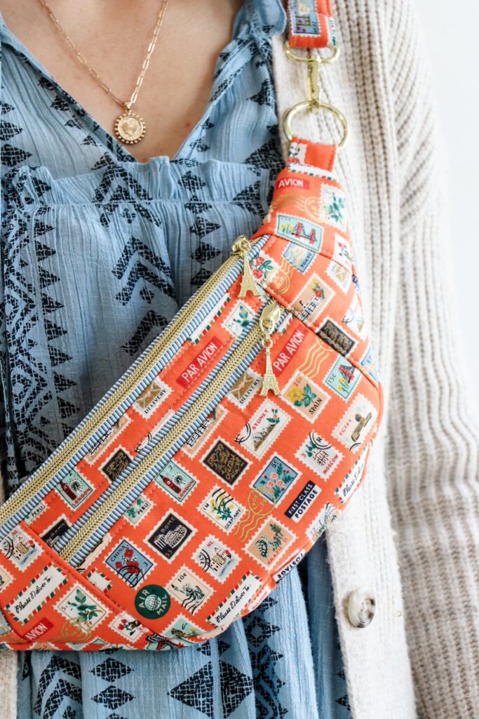 Sling bag made by Jessica Barrera