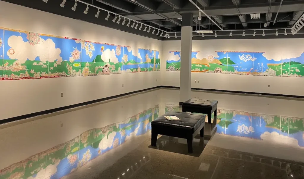 Vantage Point installation art by Maggy Rozycki Hiltner