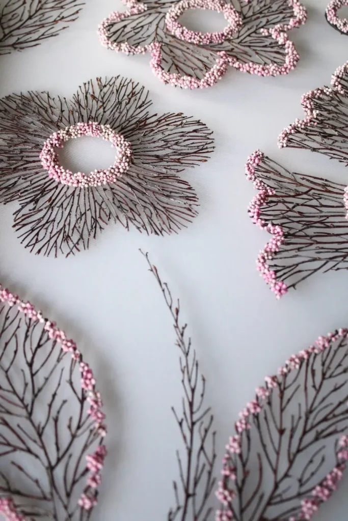 Detail of Connections by Olga Prinku