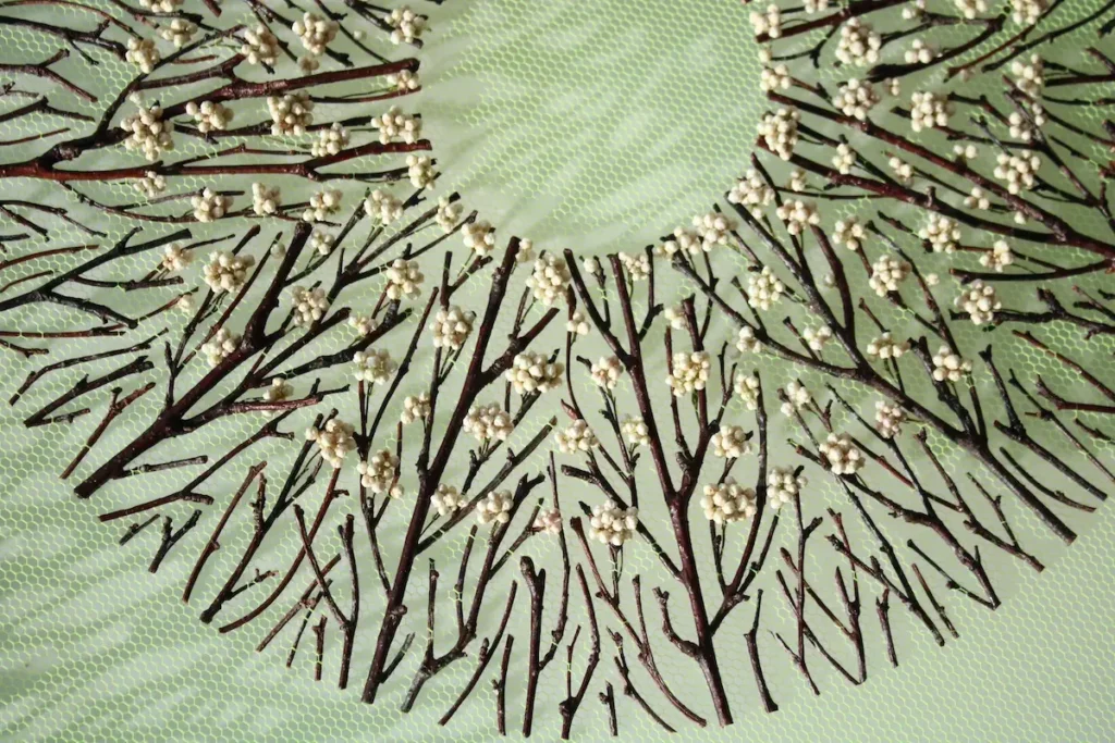 Close up of the details on eye by Olga Prinku