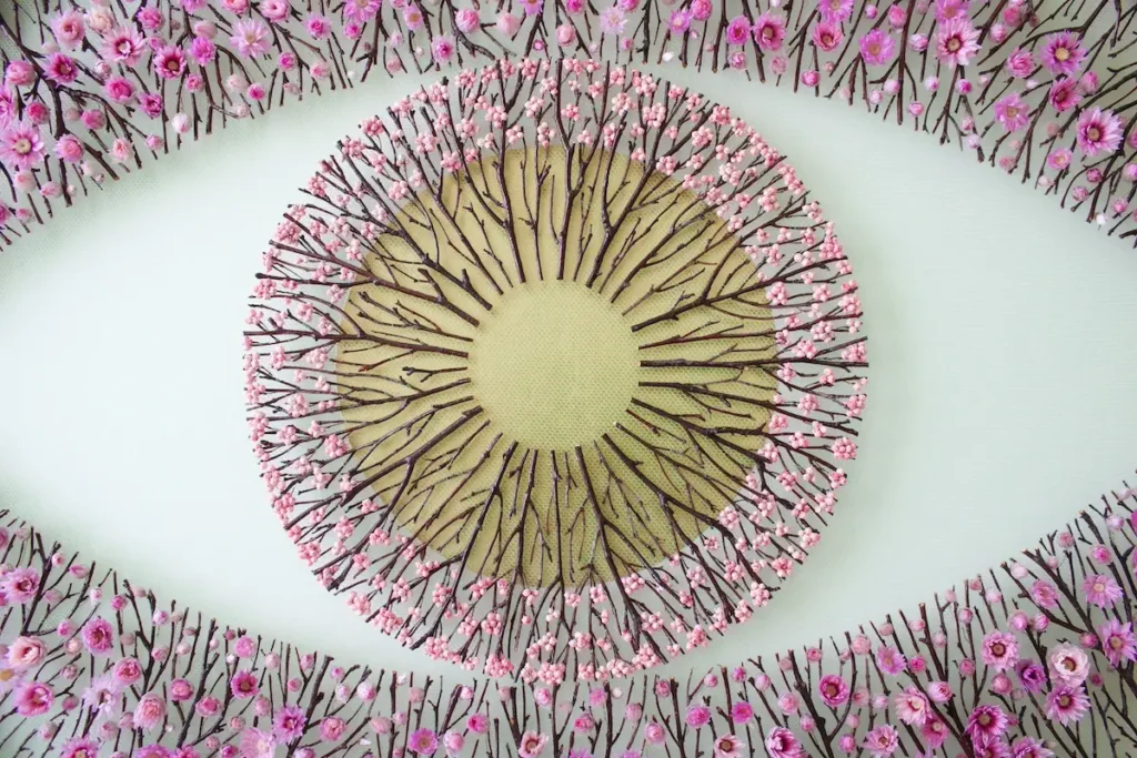 In Your Eye 1 finished piece by Olga Prinku