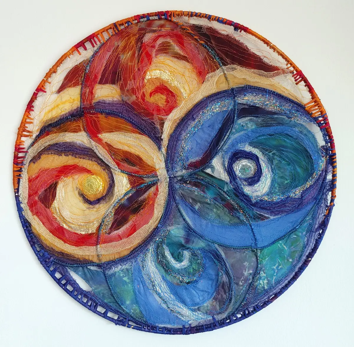 That Than Which fiber art by Sonja Lee-Austin