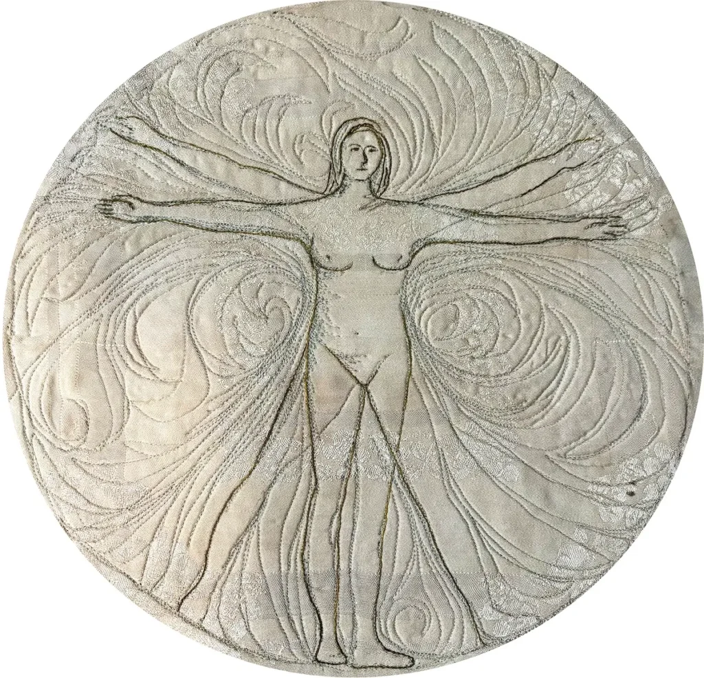 What's Ideal fiber art by Sonja Lee-Austin