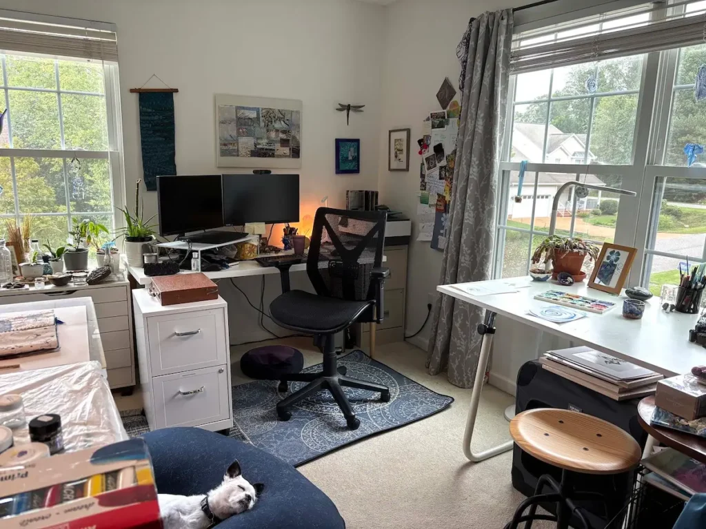 Sonja Lee-Austin studio view 3