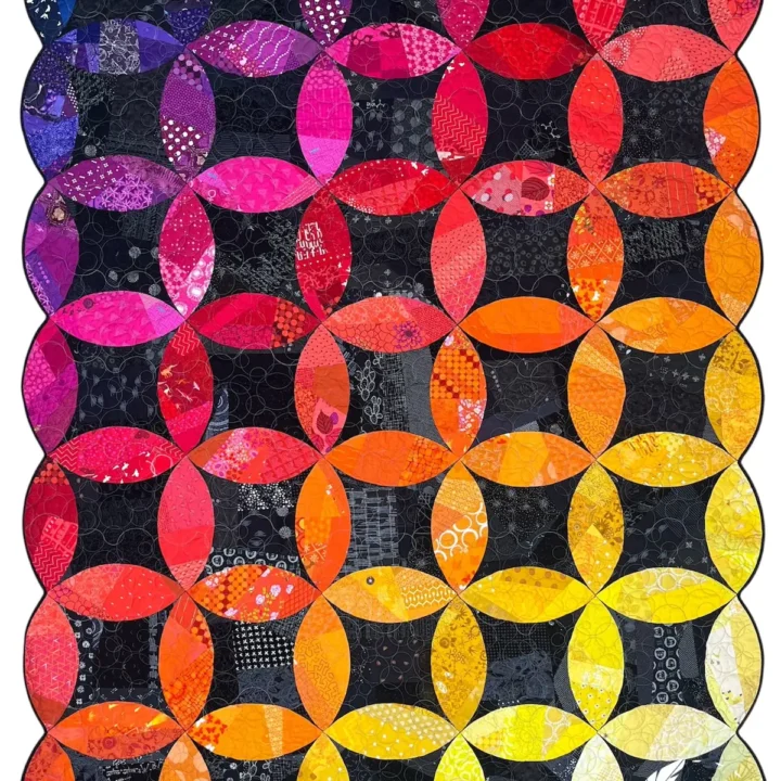 Peel and Patch quilt by Sylvia Schaefer