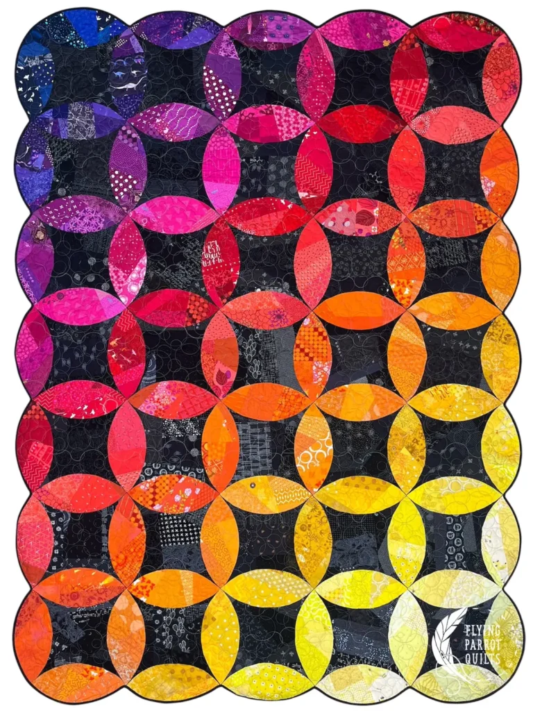 Peel and Patch quilt by Sylvia Schaefer
