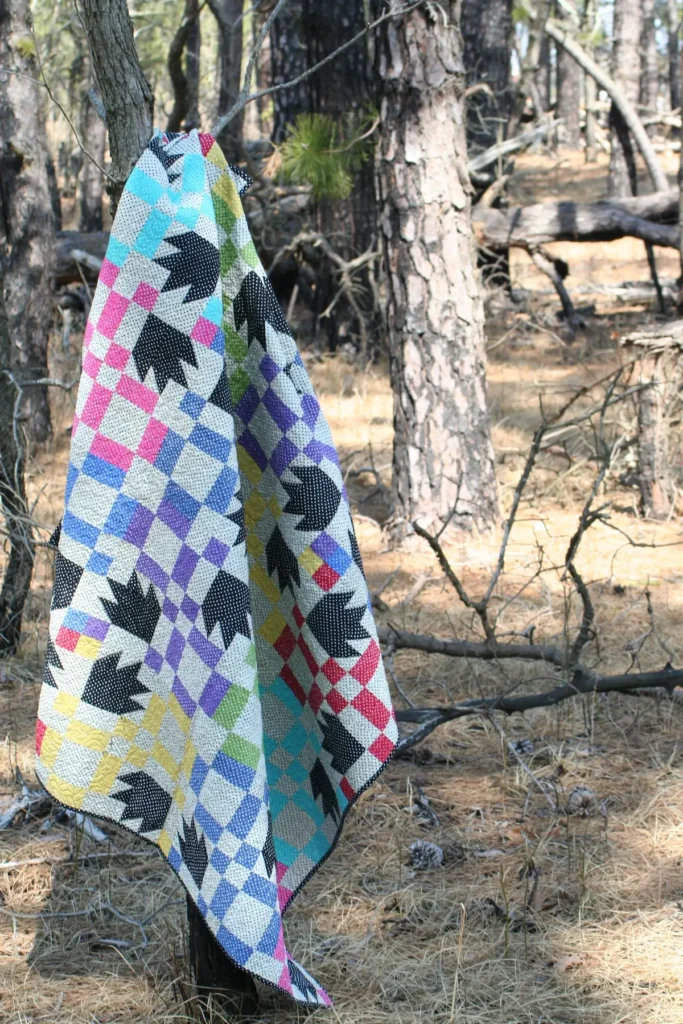 Trail Blazer quilt by Becca Fenstermaker