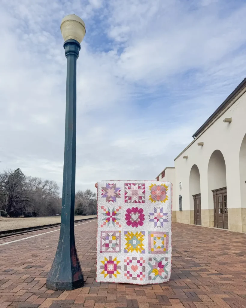 Block of the Month Quilt by by Christina Lee