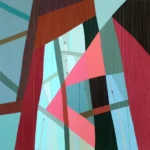 Shift 3 fiber art by Dale Tomlinson