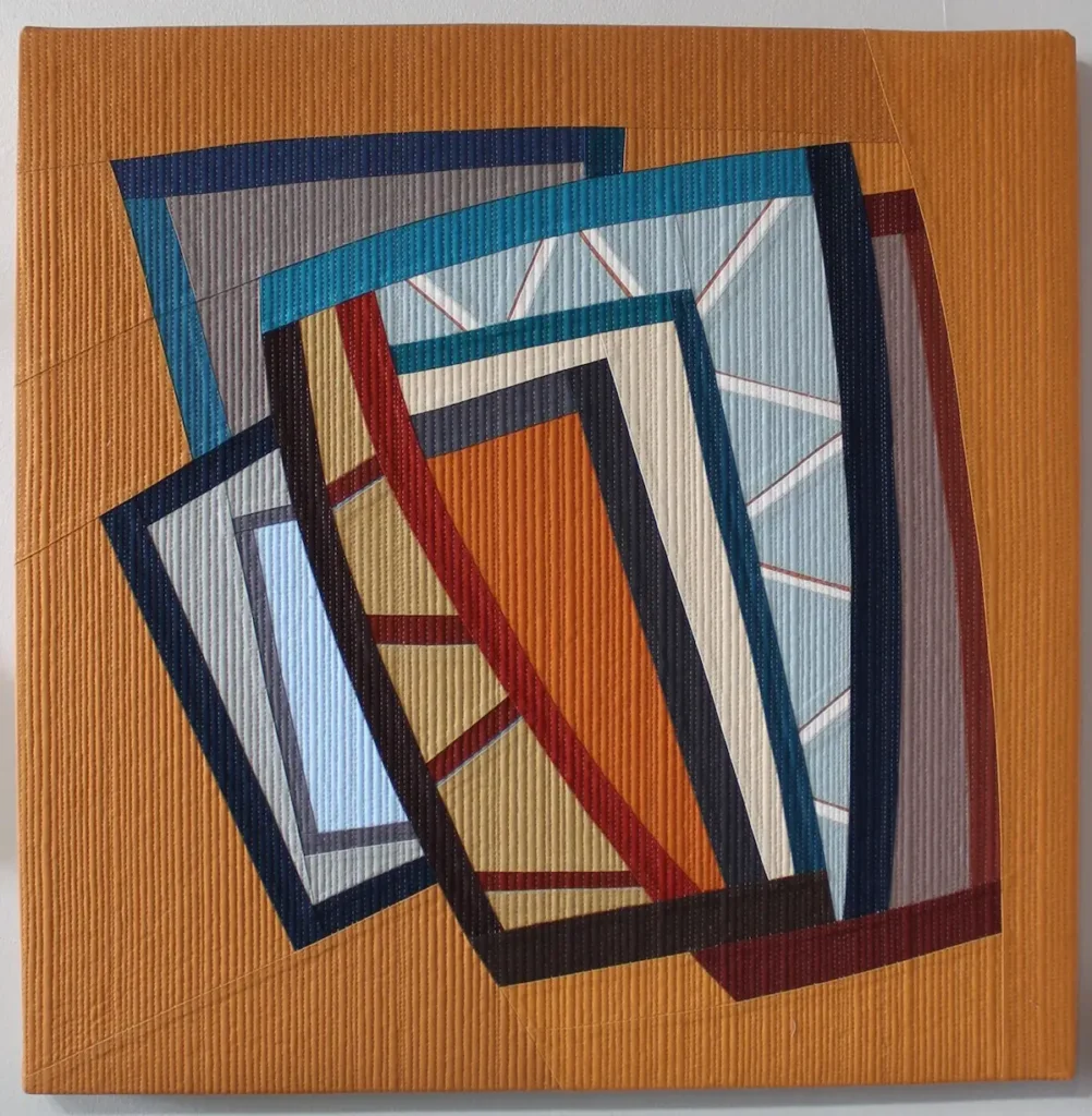 Embrace fiber art by Dale Tomlinson