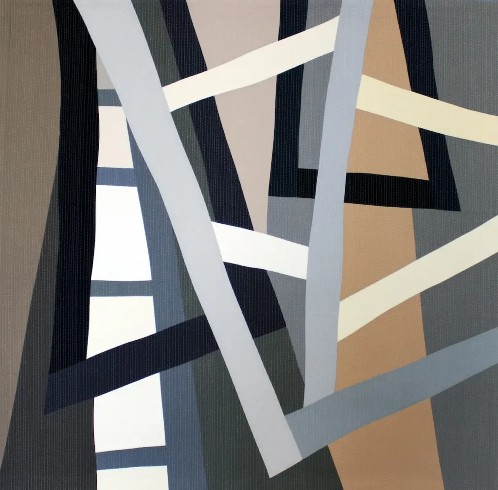 Shift 6 fiber art by Dale Tomlinson