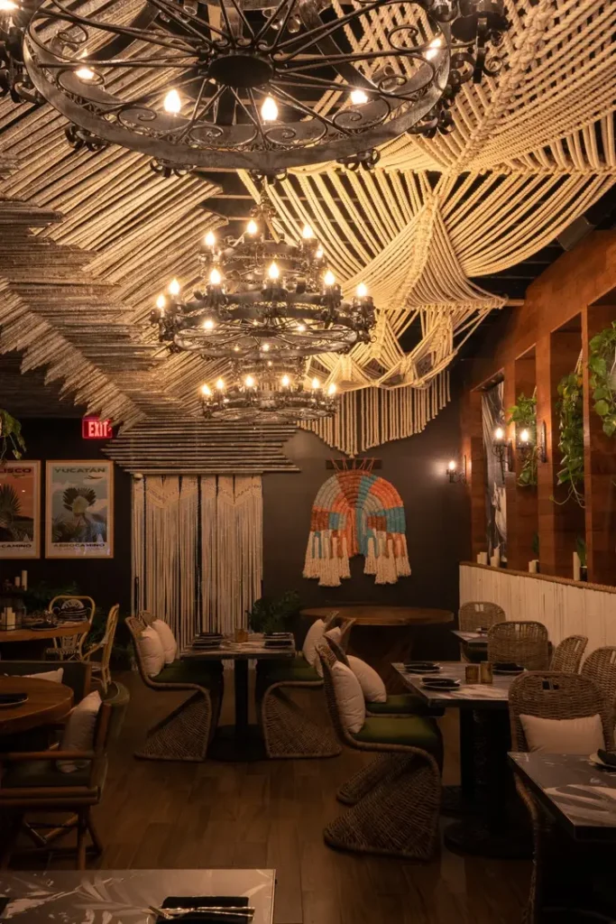 Installation of one of Olivia Arreguín Villa large pieces