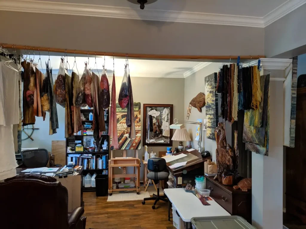 Brenda Schloesser home studio