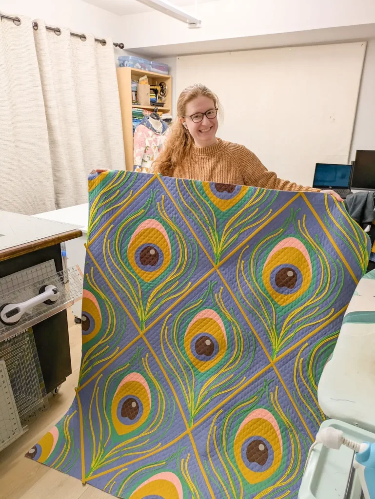 All Eyes on Me quilt by Eva Saunders