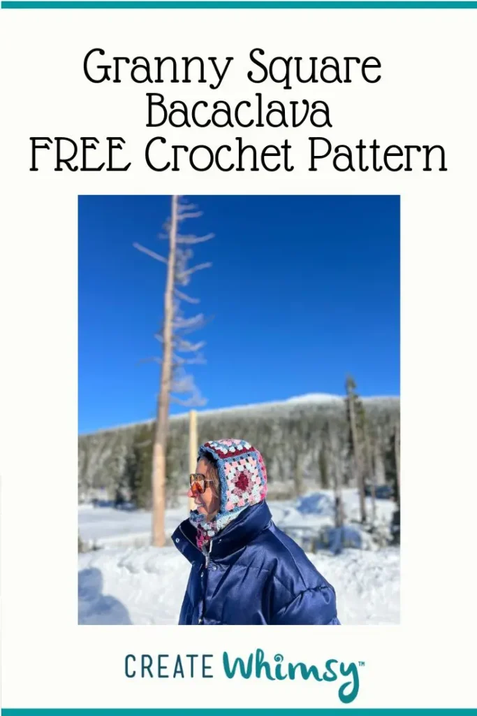 Granny Square Bacaclava Pinterest image 4