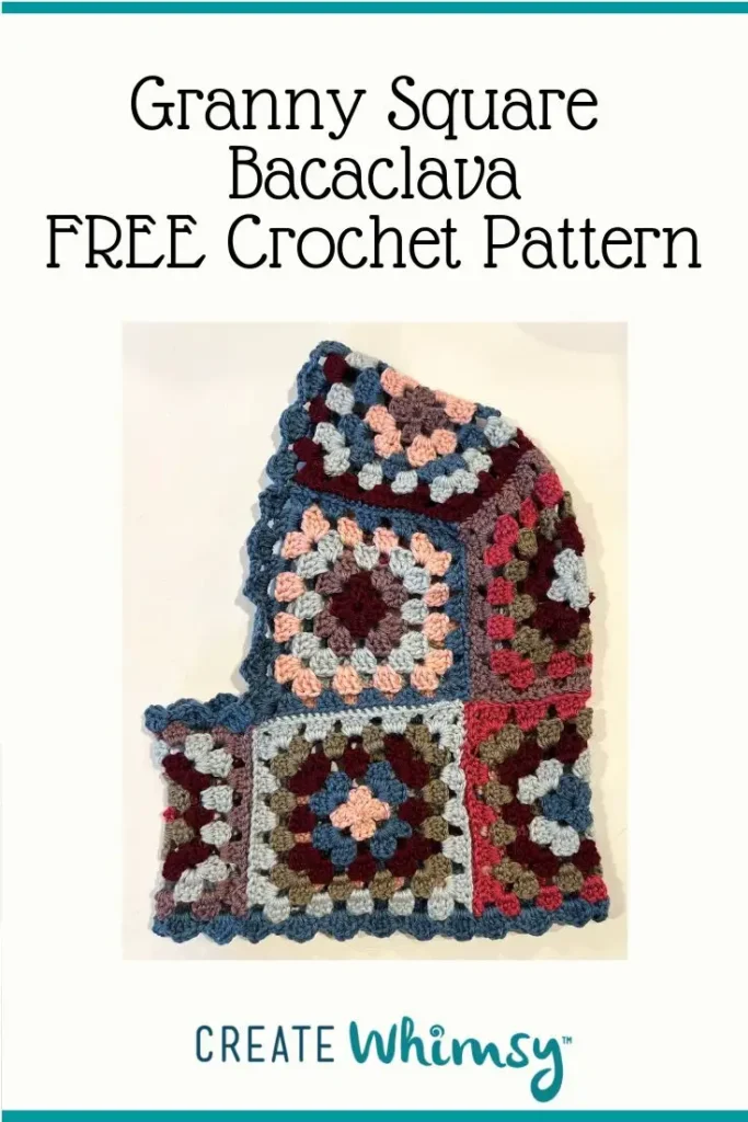 Granny Square Bacaclava Pinterest image 8
