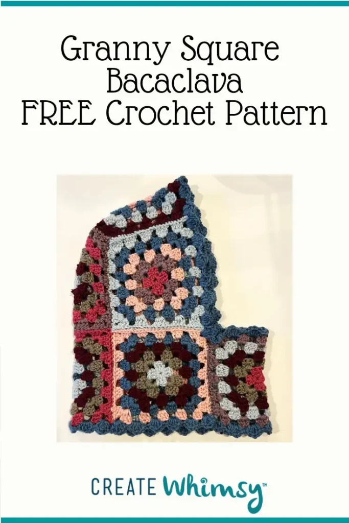 Granny Square Bacaclava Pinterest image 9