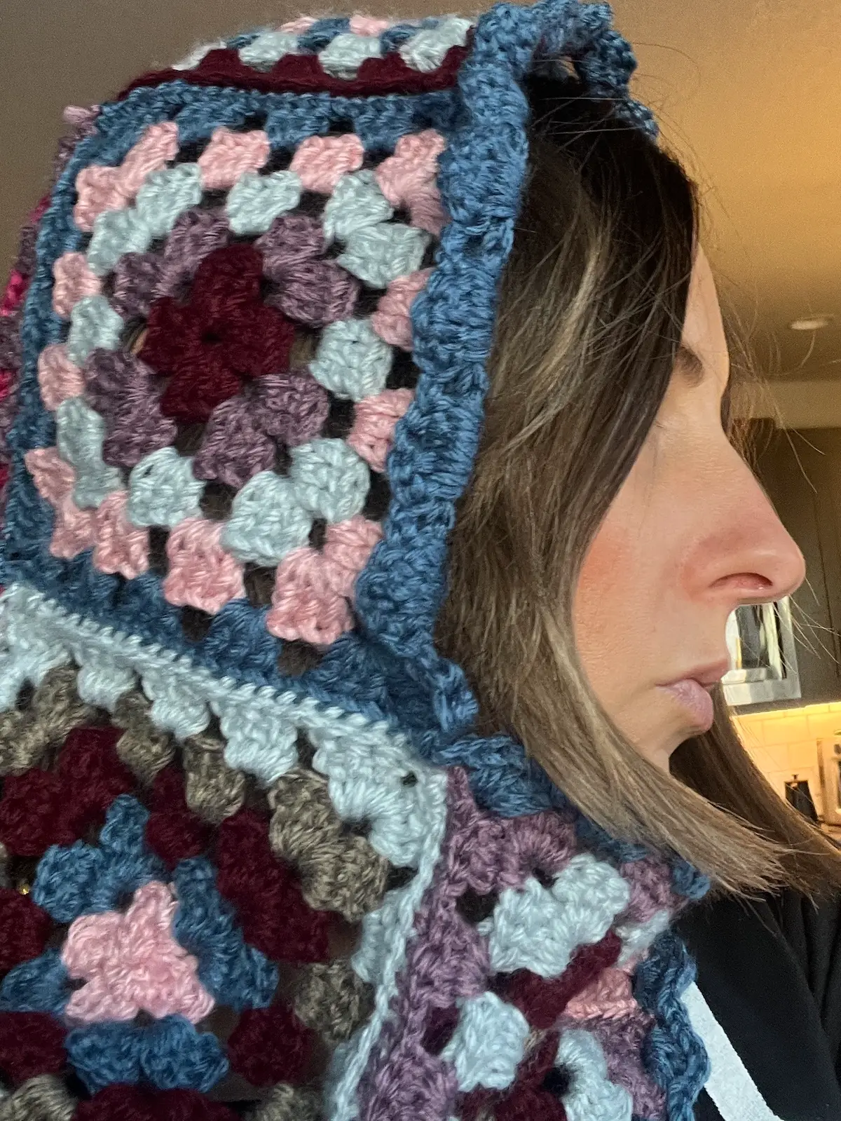 How to Crochet a Balaclava with Granny Squares