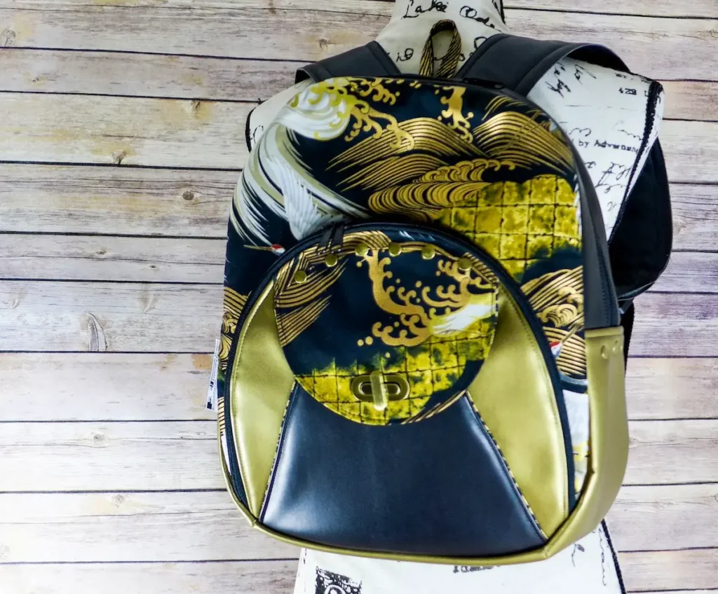 Quilt back pack by Kimberly Bennefield