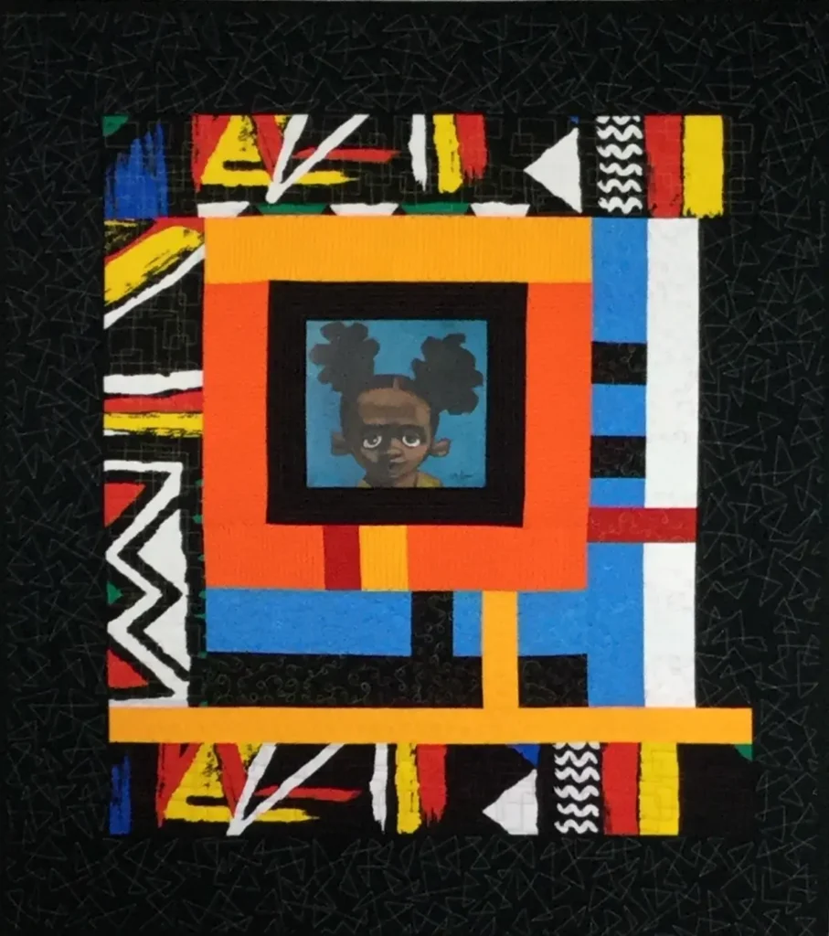 Baby Girl quilt by Angee Turner