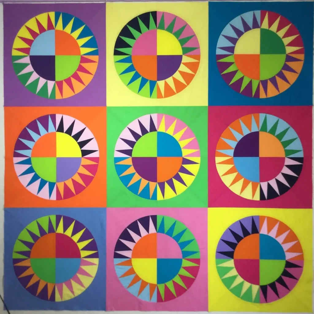 Better Days Ahead quilt by Angee Turner