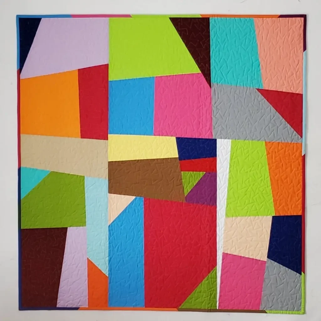 Schism quilt by Angee Turner