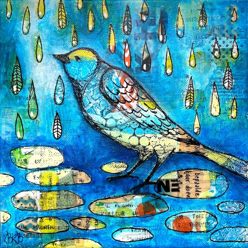 Mixed Media on Canvas