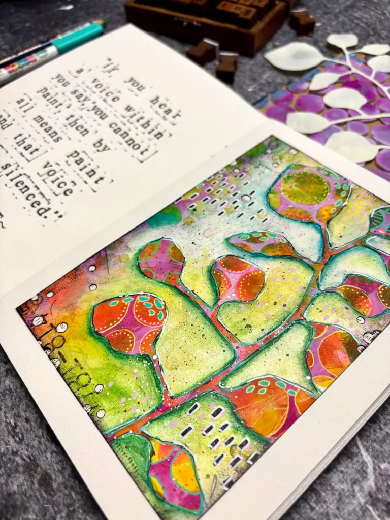 In Birgit Koopson art journal