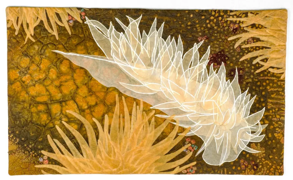 Dirona fiber art by Carla Stehr