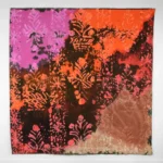 Wallpaper 3, Acrylic and gesso on canvas by Colleen McCubbin Stepanic