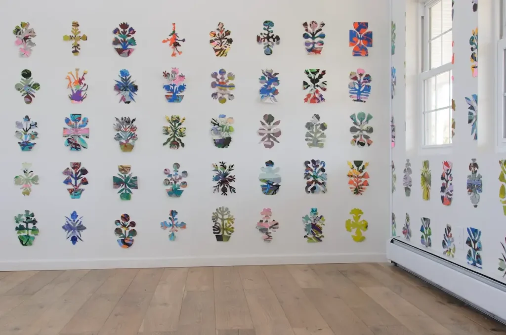 Recollection acrylic on paper art by Colleen McCubbin Stepanic