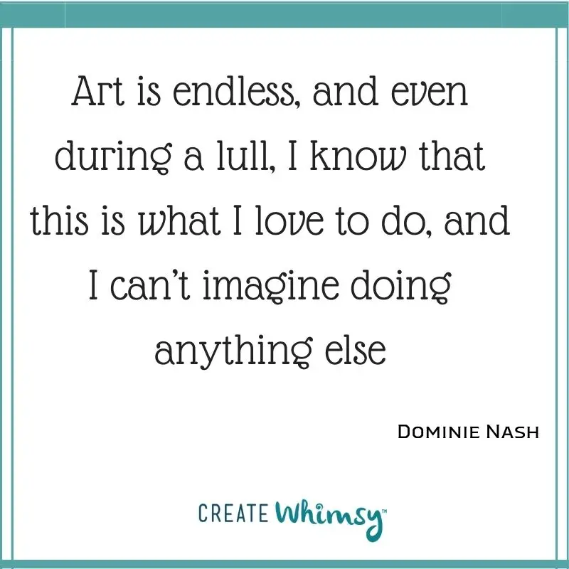 Dominie Nash quote